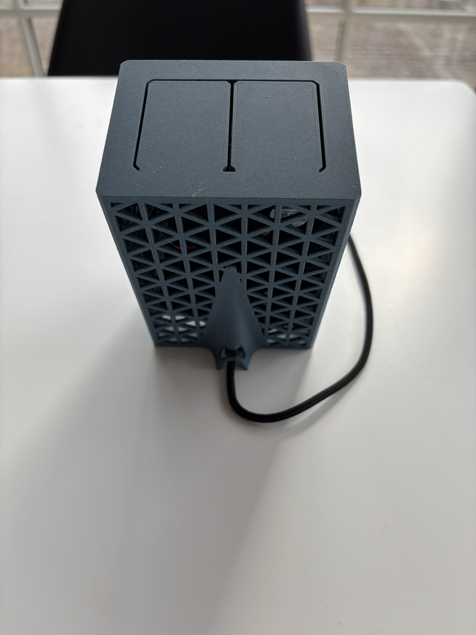 Back view of the Airnode enclosure.